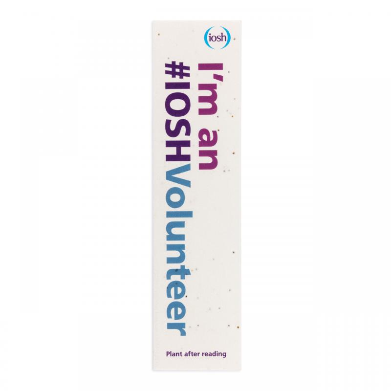 Seed Paper Bookmark - 140gsm Seed Paper