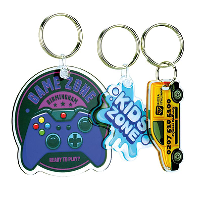 Bepsoke Recycled Acrylic Keyrings