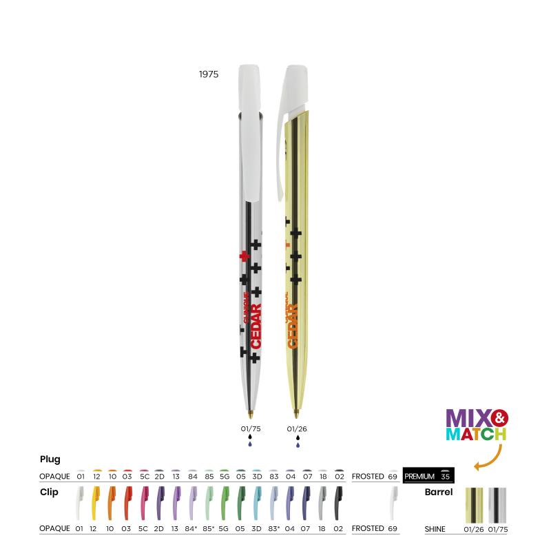 BIC&#174; Media Clic Shine ballpen Screen Printing