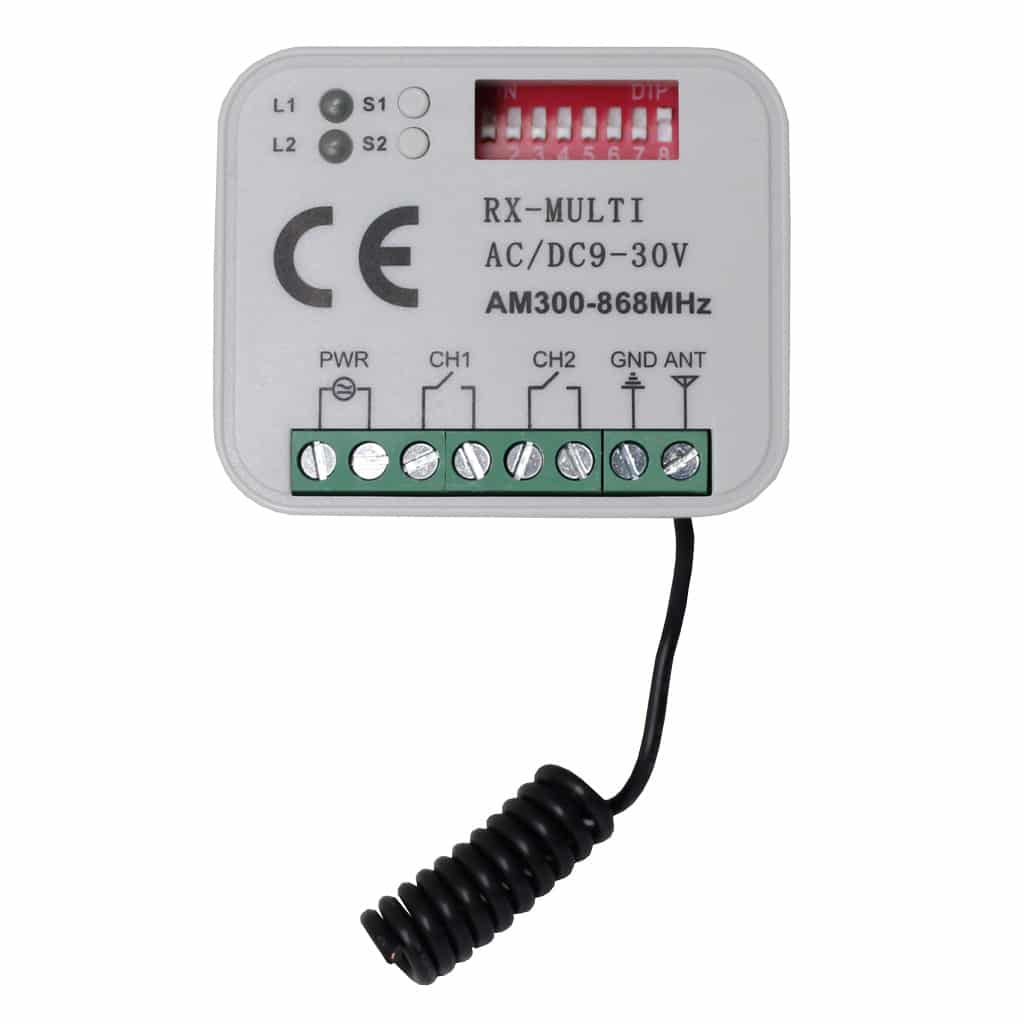 UK Suppliers Of ADS RX-Multi Frequency Receiver 300-868MHz AM