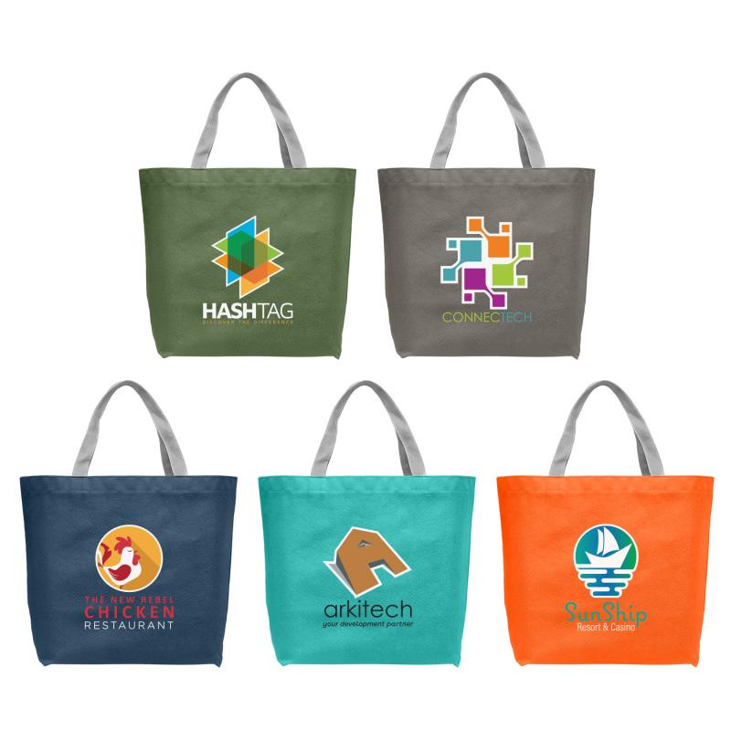 London Recycled Non-Woven Shopping Tote Bag