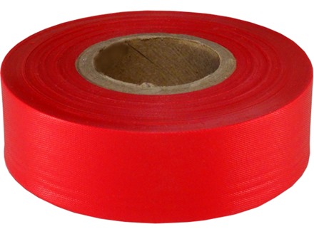 Red flagging tape