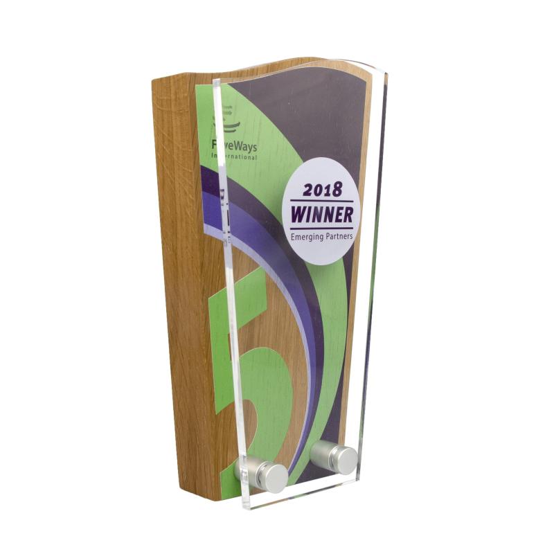 Real Wood Block Award