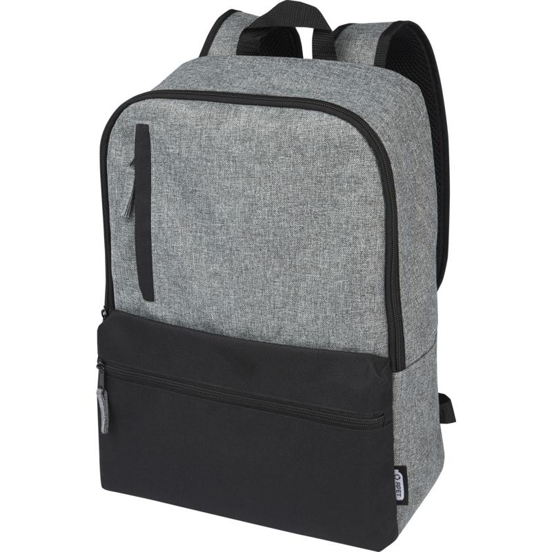 Reclaim 15'' GRS recycled two-tone laptop backpack 14L
