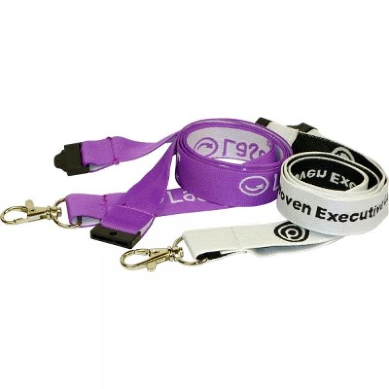 20mm Executive Woven Lanyard