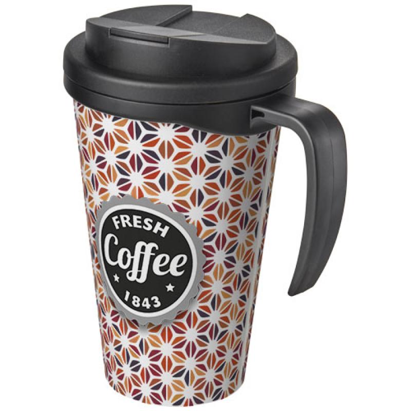 Brite-Americano Grande 350 ml mug with spill-proof lid