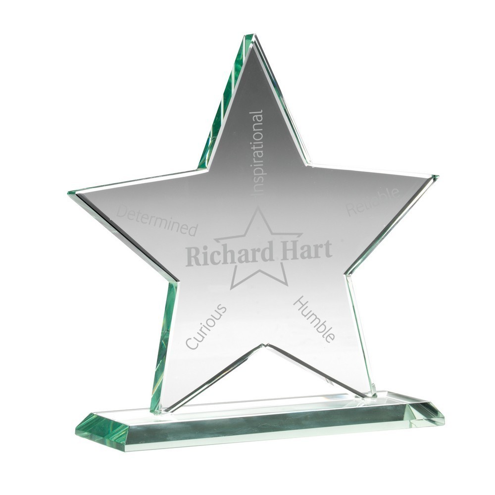 Glass Star Award - 3 Sizes