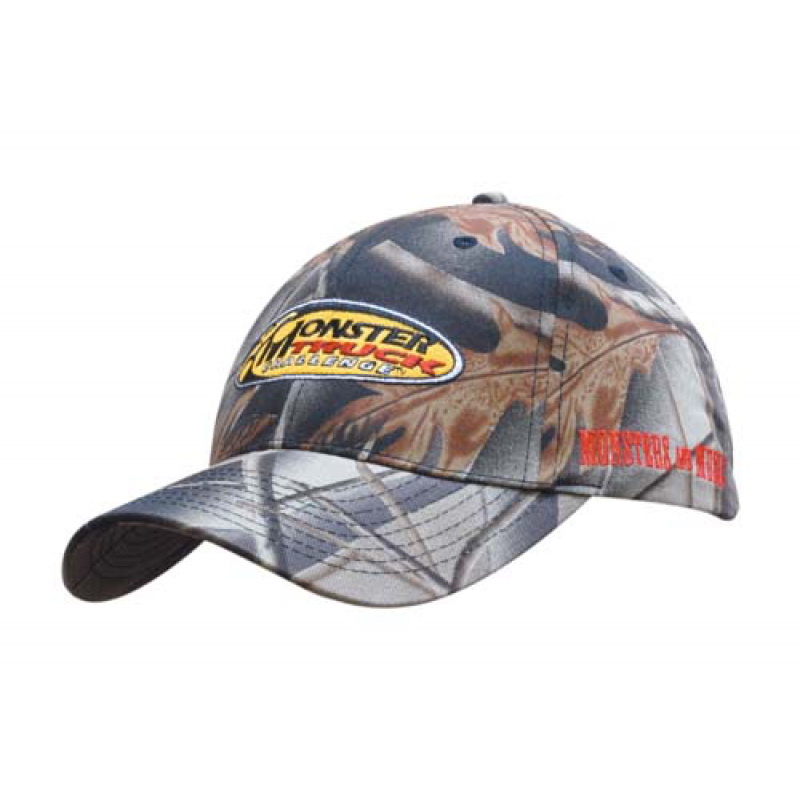Leaf Print Baseball Cap