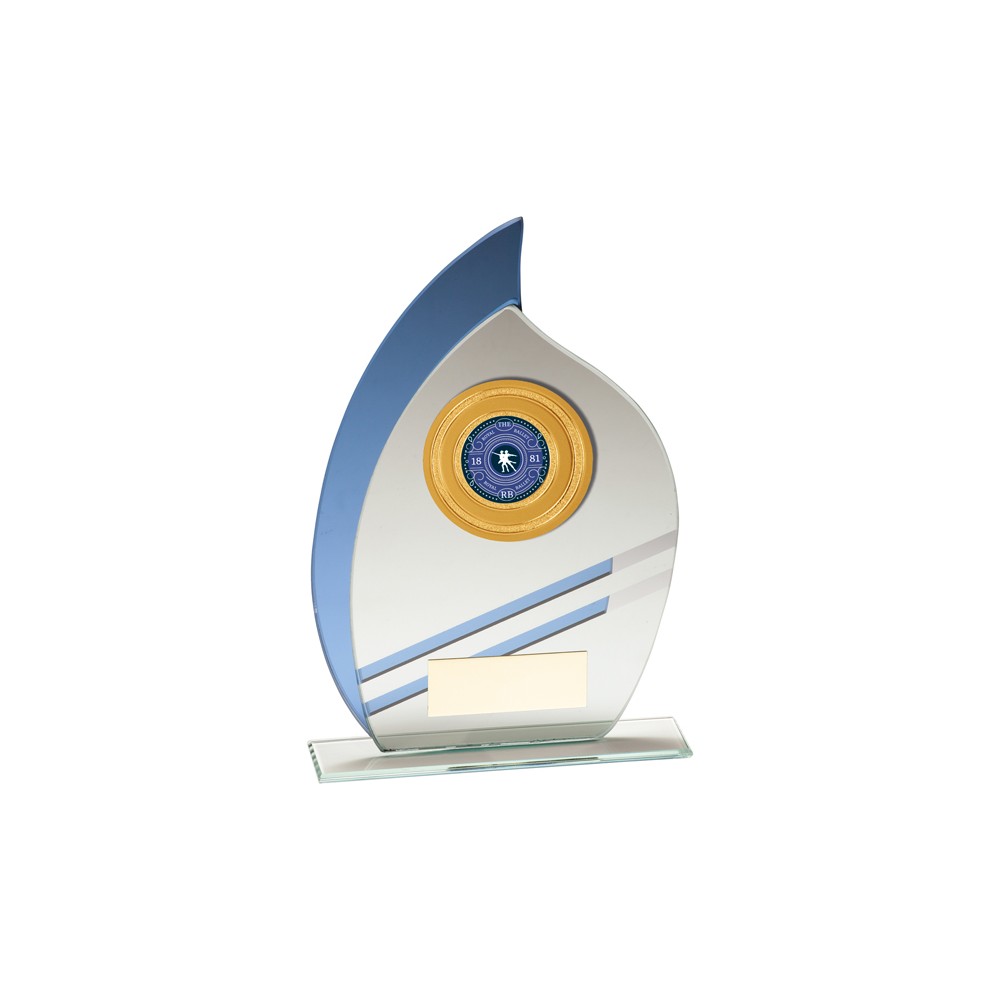 Legion Blue Mirror Glass Award - 3 sizes