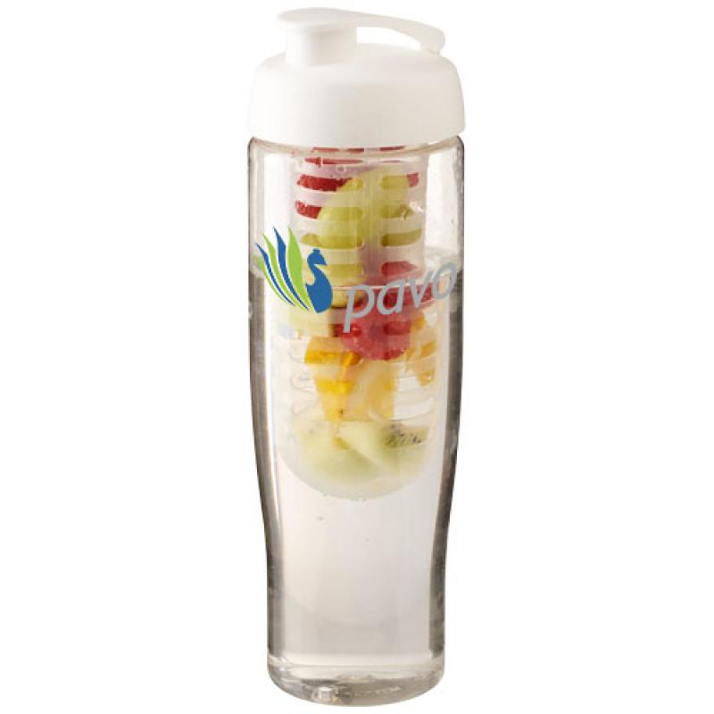 H2O Tempo® 700 ml flip lid sport bottle & infuser