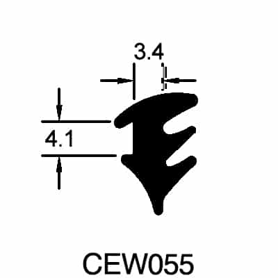 Specialist Suppliers Of Wedge Gasket (4.1mm x 3.4mm)