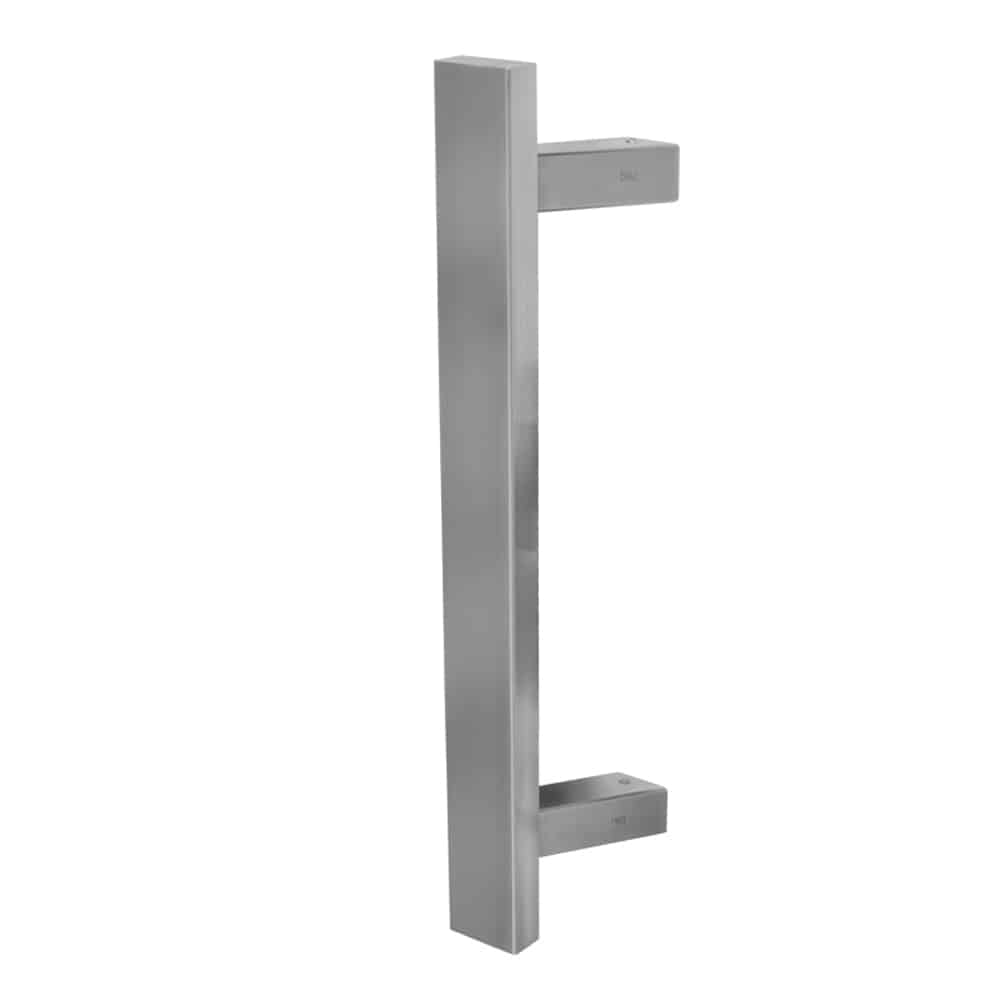 UK Suppliers Of HAB77 BLU 316 Stainless Steel Offset Rectangular ‘T’ Bar Pull Handle for Aluminium Sliding Doors