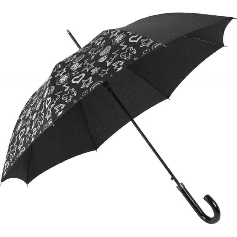 Colour changing automatic umbrella