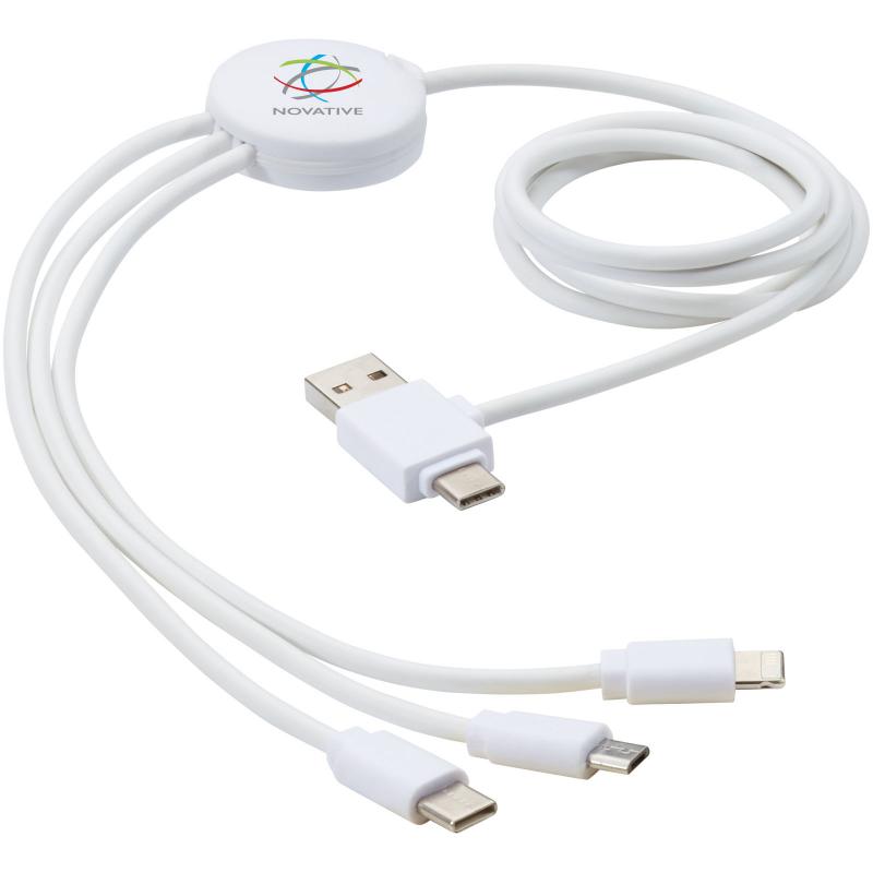 PURE 5-in-1 Charging Cable with Antibacterial additive