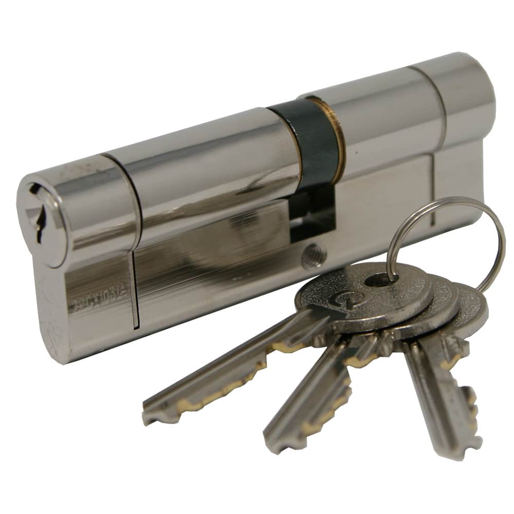 UK Suppliers Of Q-Line 1-Star Euro Cylinder (With 6-Pin Protection)