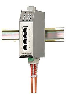 Fast Ethernet Industrial Switch 6 Ports with Ring Redundancy