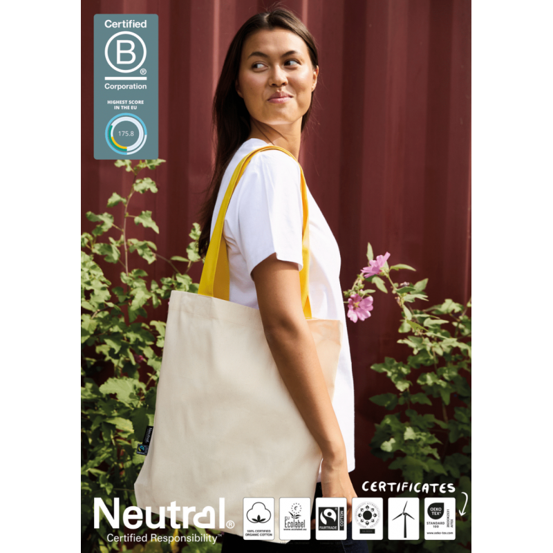 Neutral Fairtrade Organic Twill Bag
