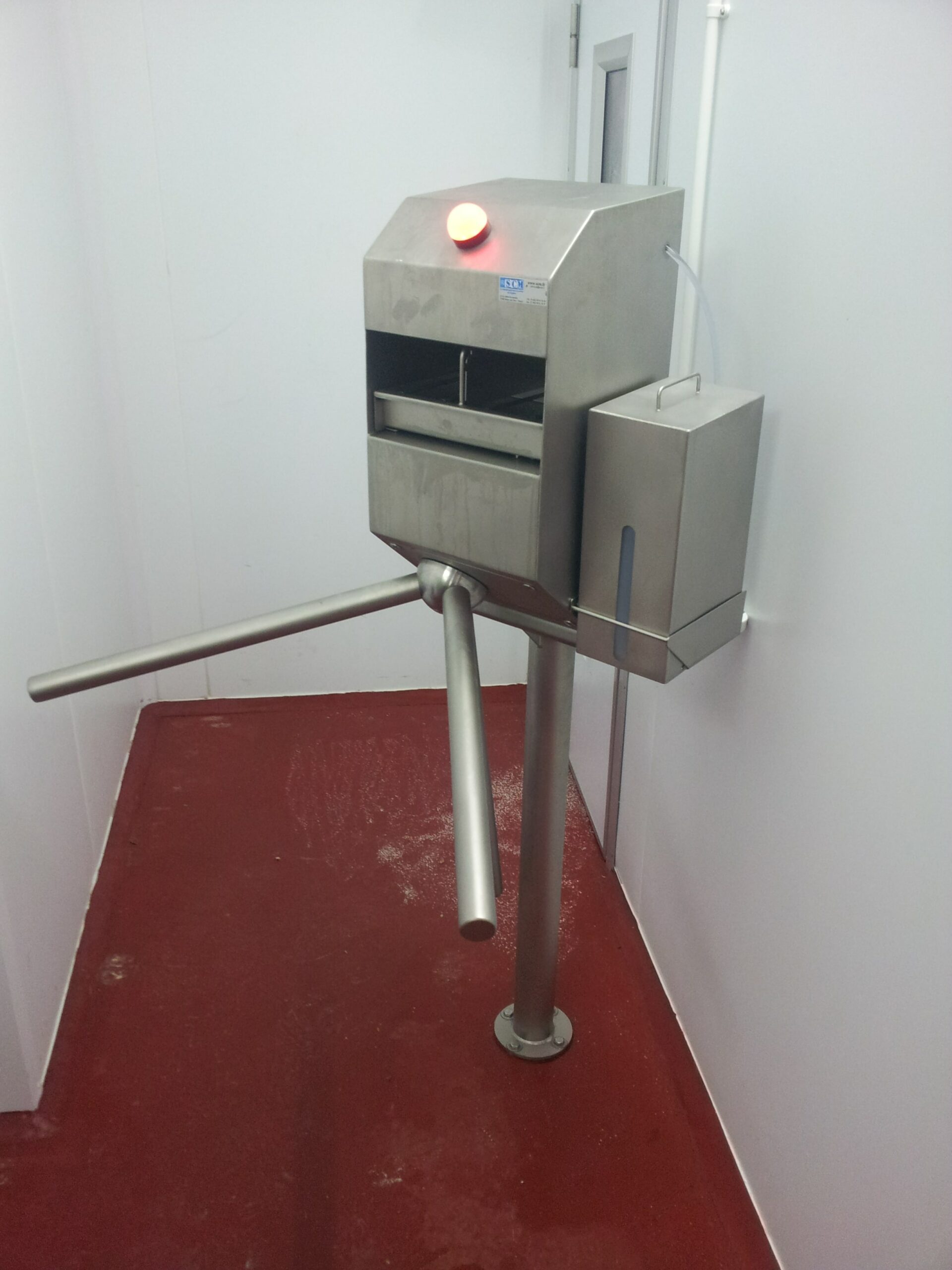 Specialist Suppliers of Hand Sanitiser Turnstile Units