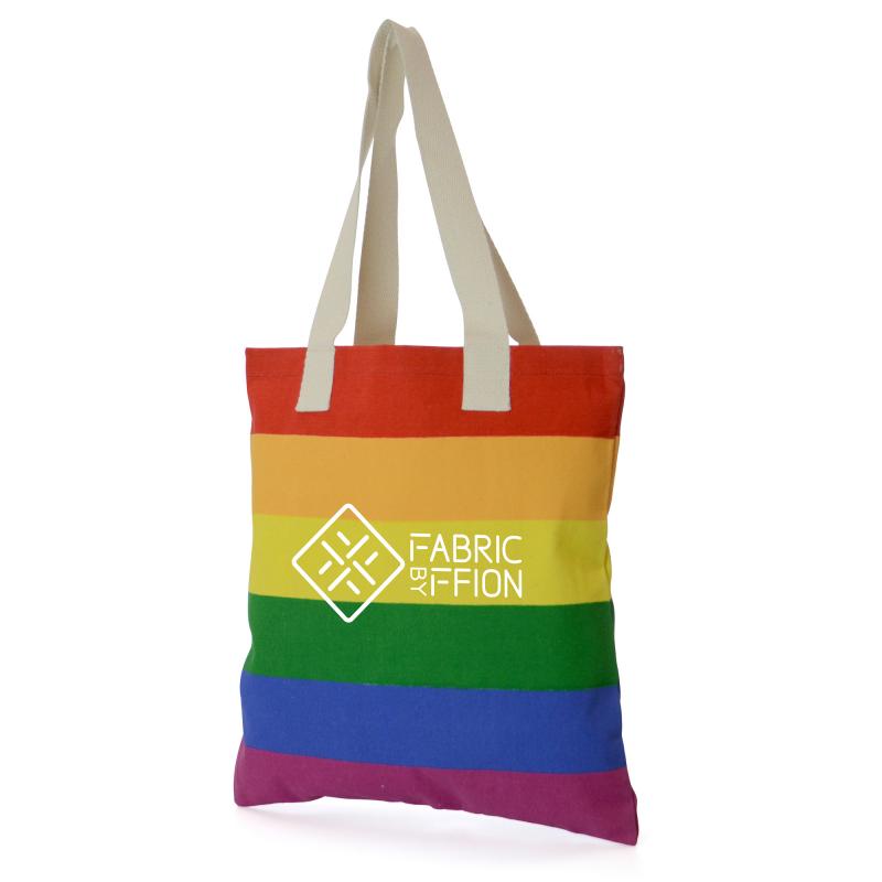Hegarty 10oz Rainbow Cotton Shopper