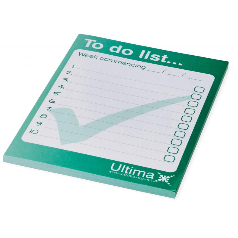 Desk-Mate® A6 notepad - 50 pages