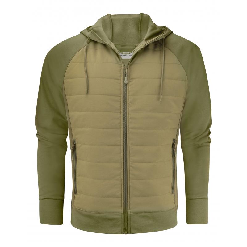 Keyport Full Zip Hooded Hybrid Jacket