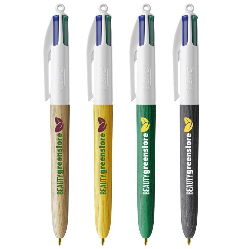 BIC® 4 Colours Wood Style Screen Printing