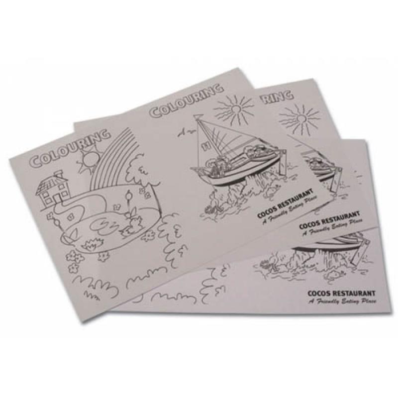 A4 Colouring Mats