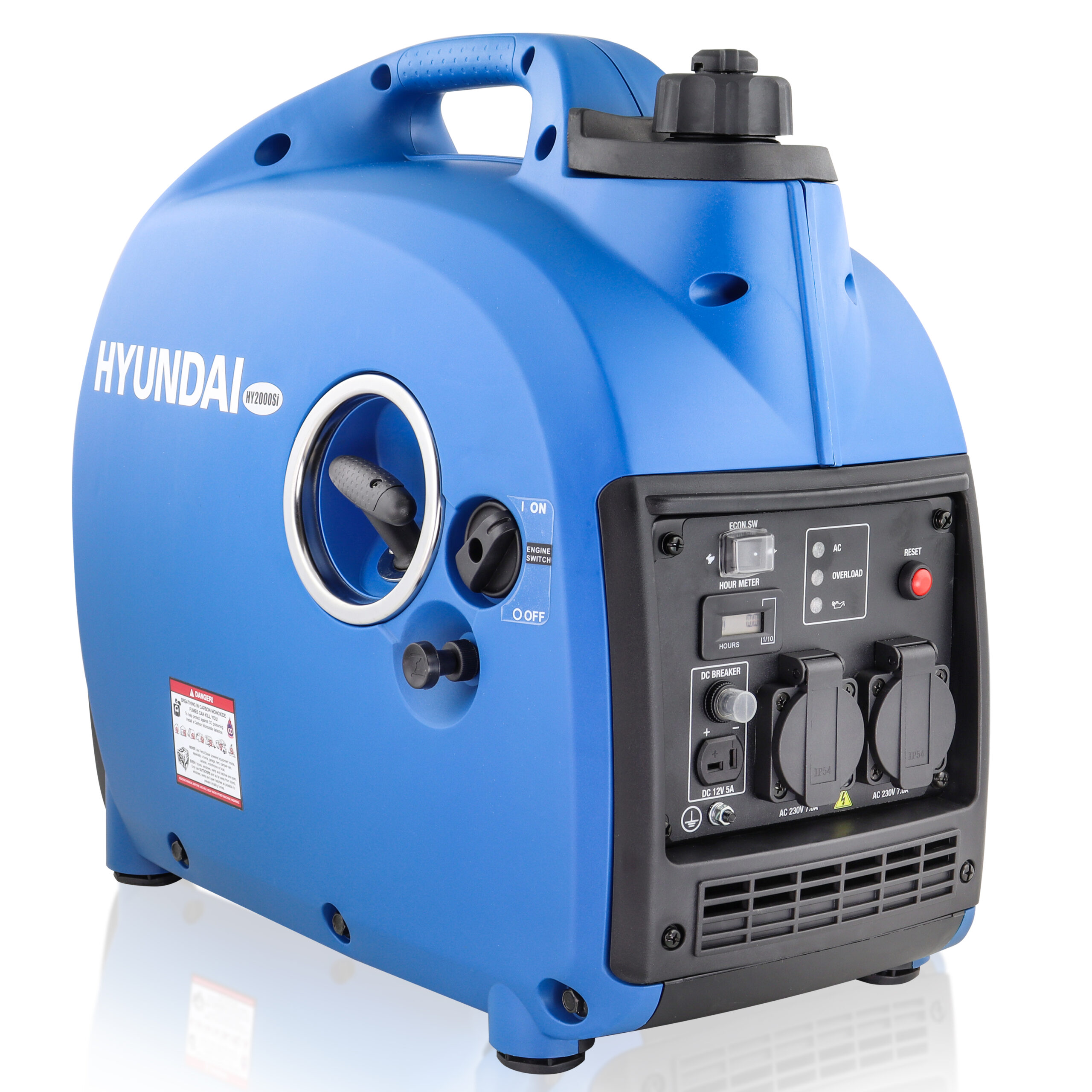 Hyundai 2000w Portable Petrol Inverter Generator HY2000Si