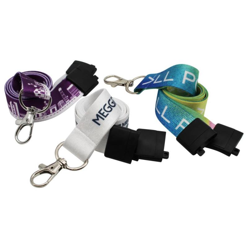 20mm Recycled PET Dye Sub Lanyard (UK Made)
