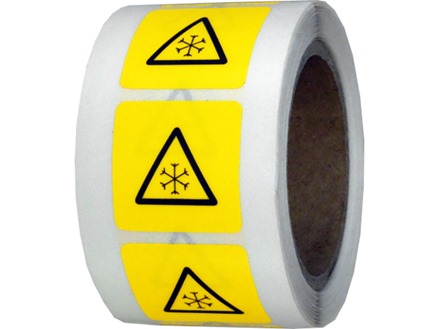 Low temperature symbol labels.