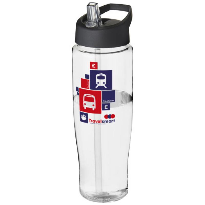 H2O Tempo® 700 ml spout lid sport bottle