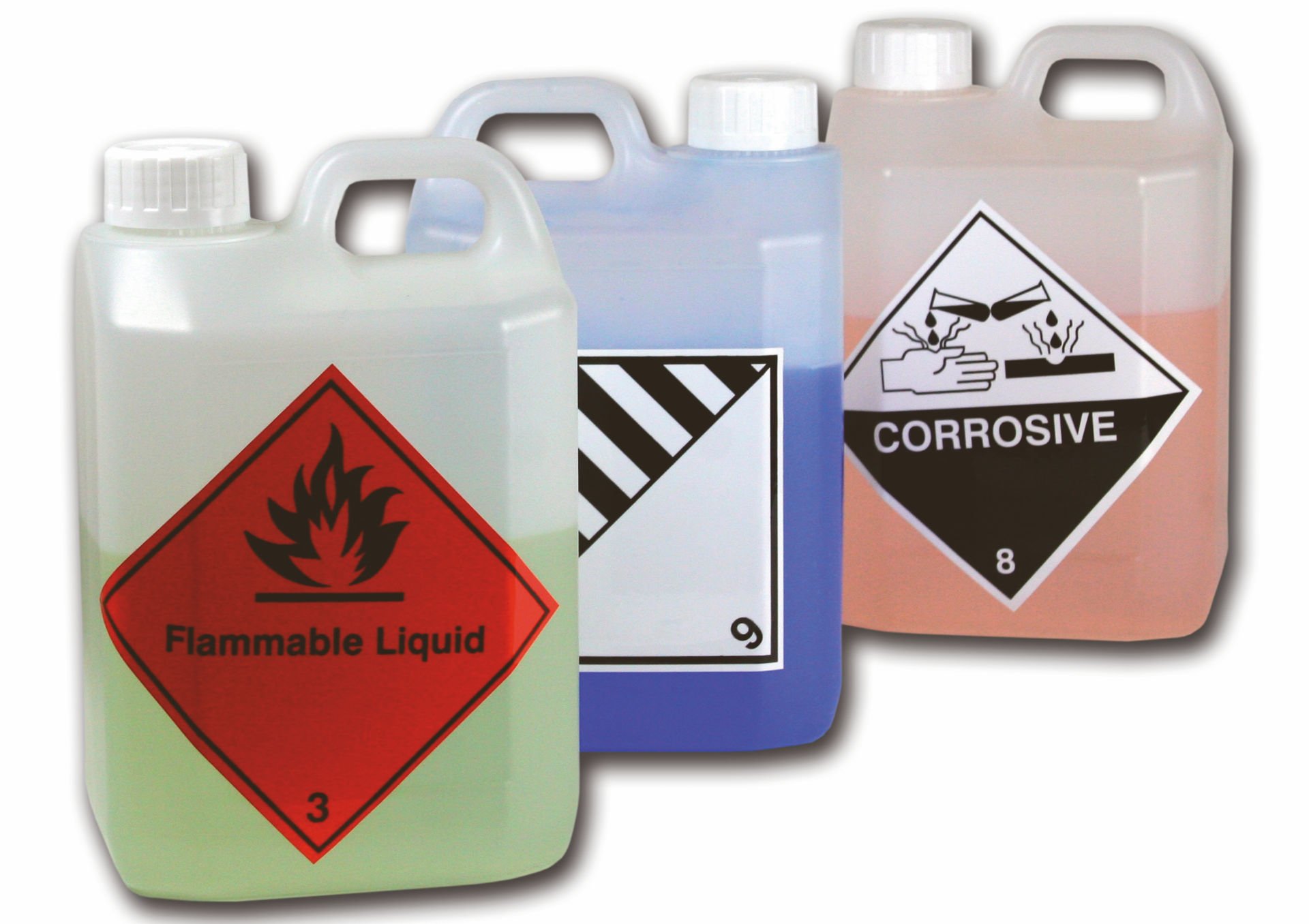 Durable Waterproof Labels For Hazardous Chemicals