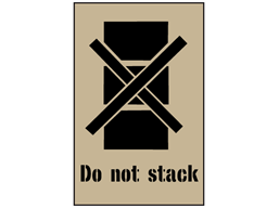 Do not stack stencil