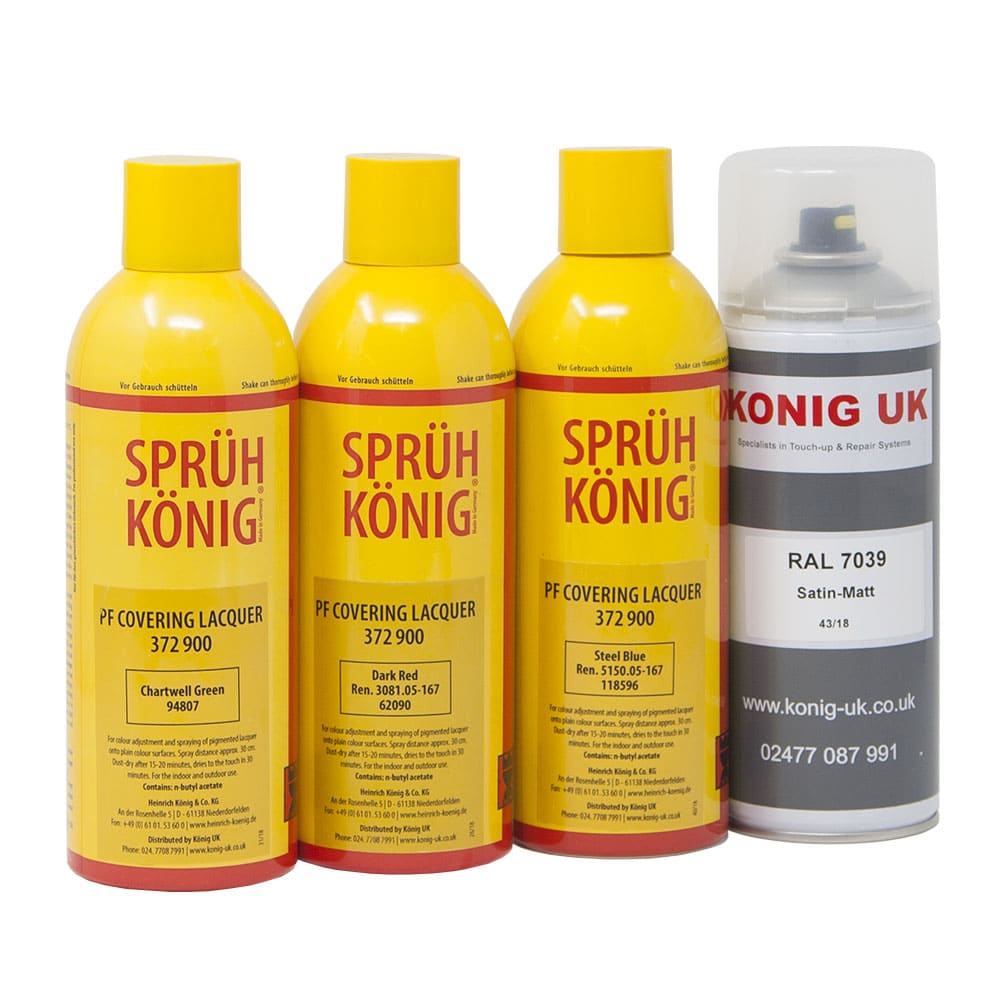 UK Suppliers Of Konig PF Covering Lacquer (400ml Can)