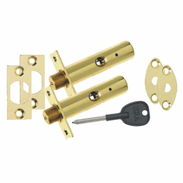 UK Suppliers Of ERA 838-33 Brass Door Security Bolts (Pair)