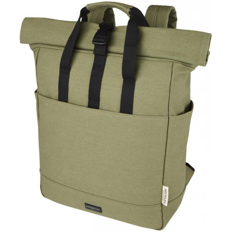 Joey 15.6'' GRS Recycled Canvas Anti-theft Laptop Backpack