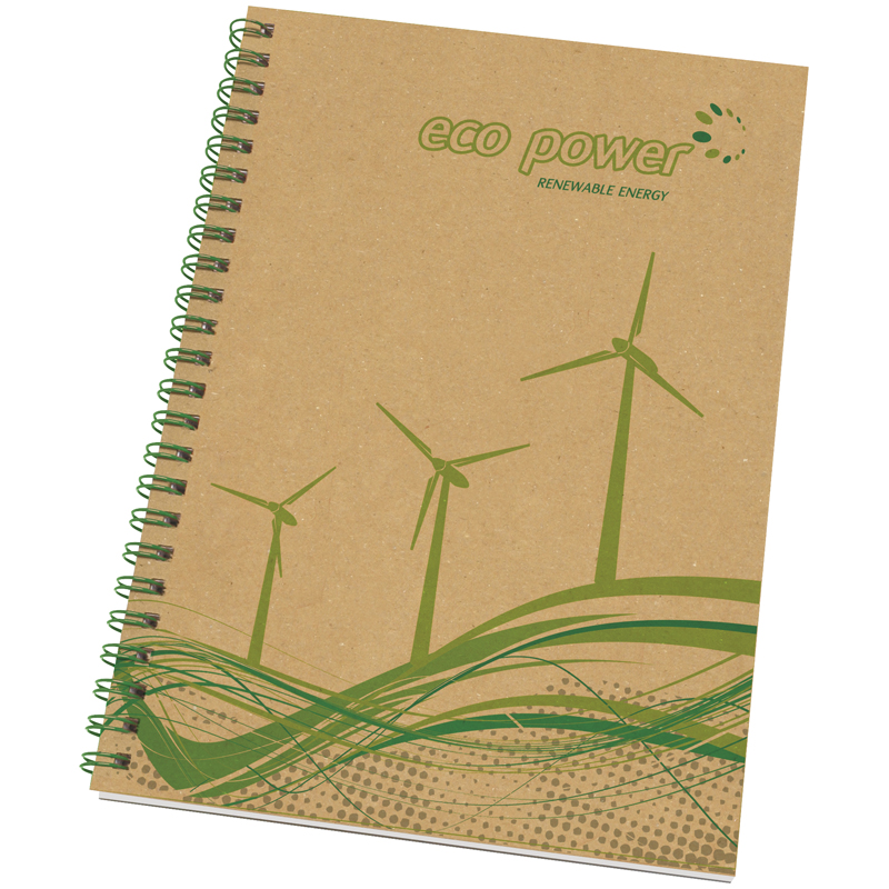 Enviro-Smart A5 Card Cover Wiro Notepad