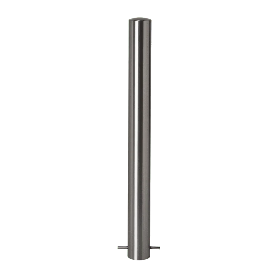 Semi-Domed Top Stainless Steel Bollard 