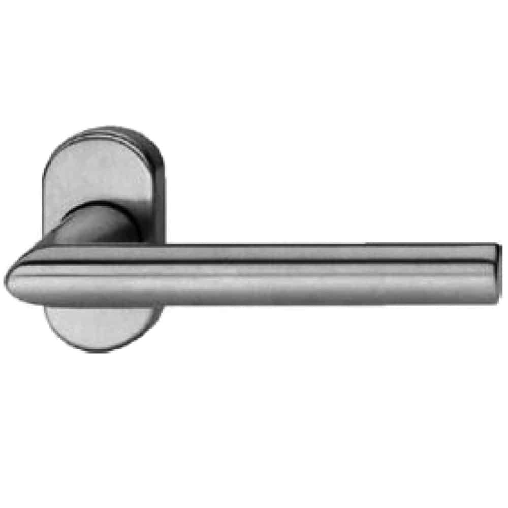 Specialist Suppliers Of Schuco Door Handle (Oval Backplate) Round Lever