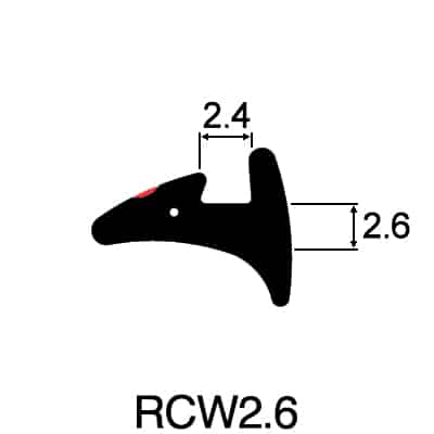 UK Suppliers Of RC Wedge Gasket 2.6mm x 2.4mm