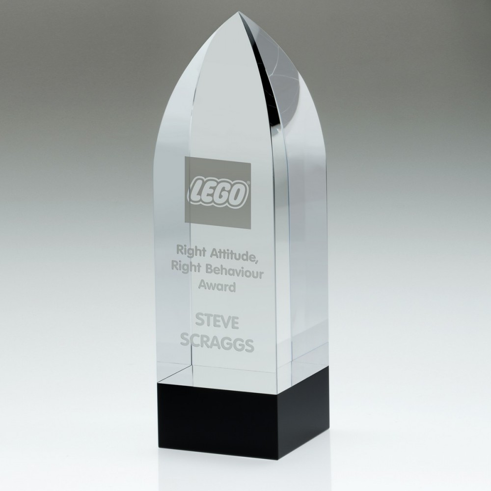 Glass Tower Award - 3 Sizes