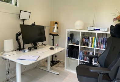 Small Garden Office Room For Remote Work