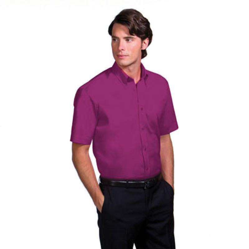 Kustom Kit Men's Short Sleeve Corporate Oxford Shirt