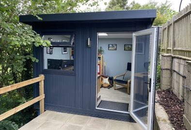 Bespoke Small Garden Office Building Installations