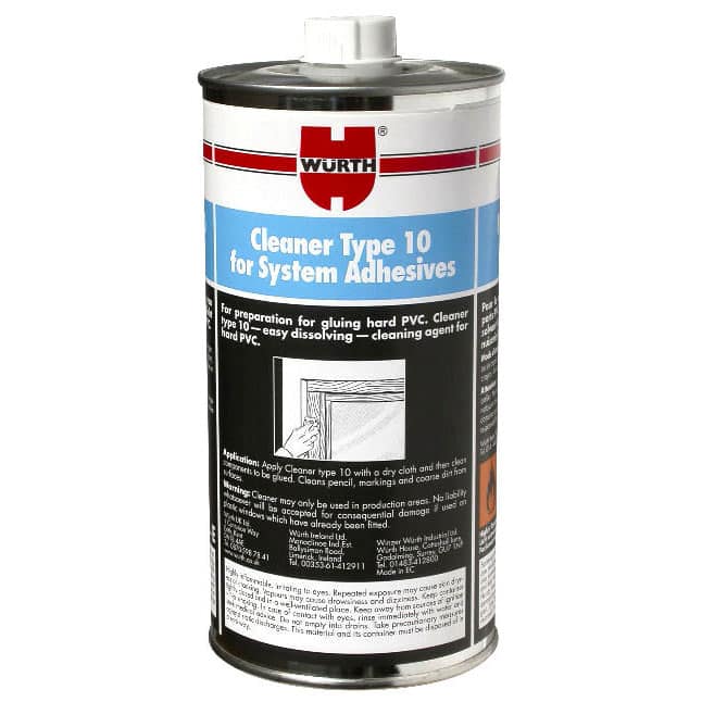 UK Suppliers Of Würth Type 10 Slightly Softening Plastic Cleaner