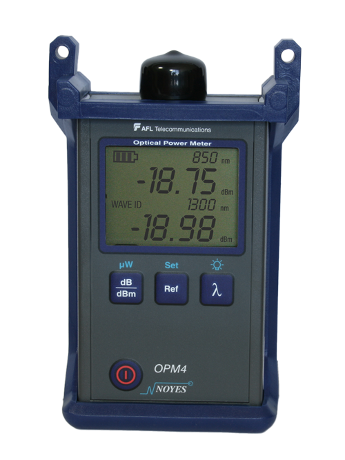 OPM4 Optical Power Meter with Wave ID and Set Reference