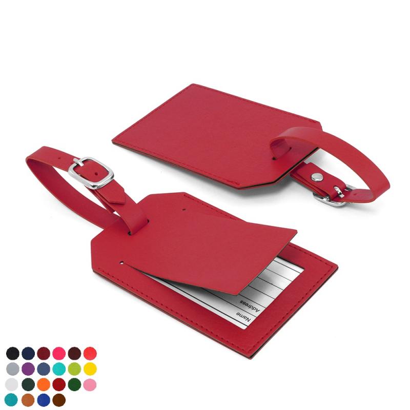 Belluno PU Rectangle Luggage Tag