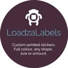 White Background Sticker Labels