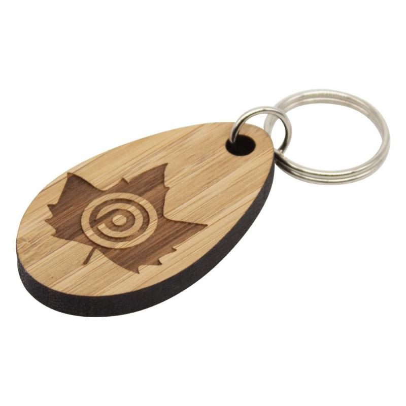 Bamboo Keyring (UK Made: Bespoke 50mm)