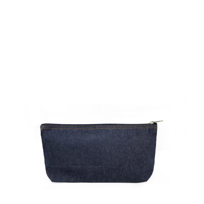 Ndege Denim Zipped Pouch